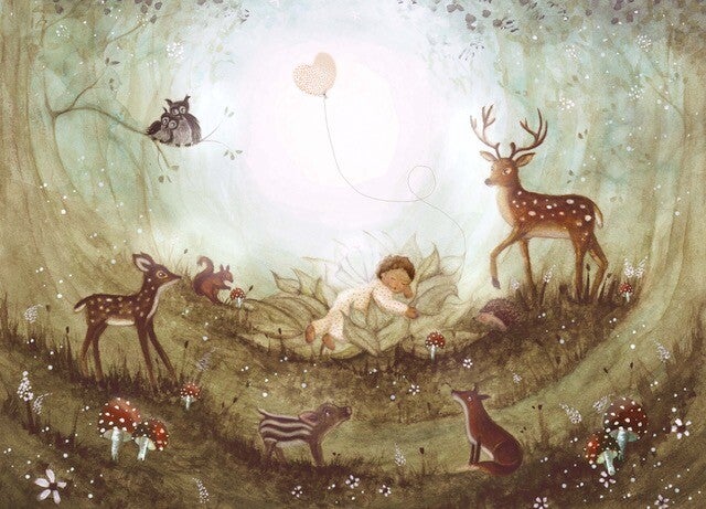 Baby Dream postcard