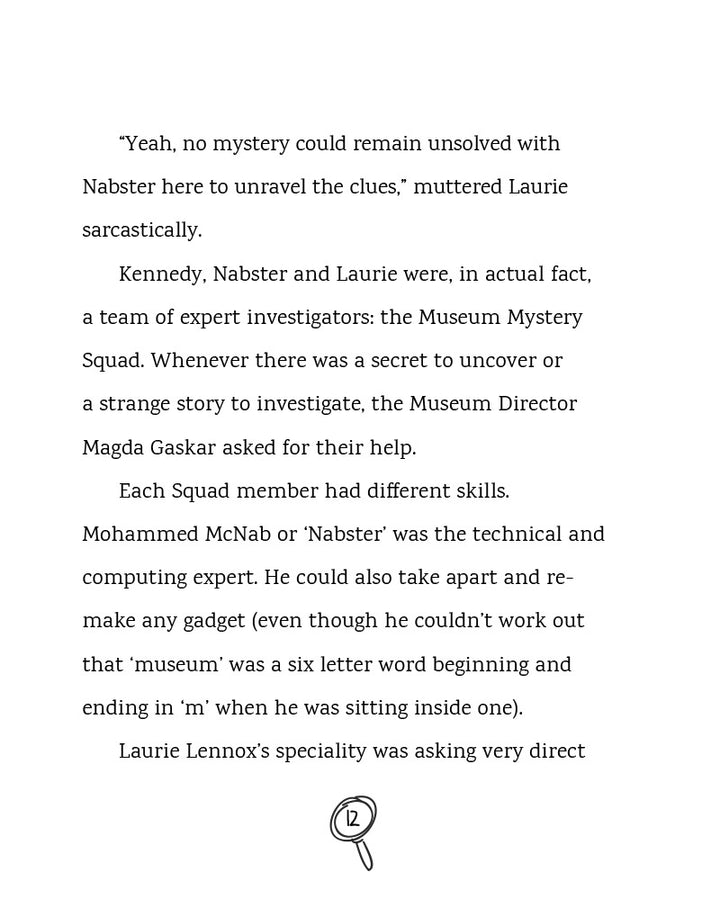 Museum Mystery Squad and the Case of the Hidden Hieroglyphics (Book II in the Series)