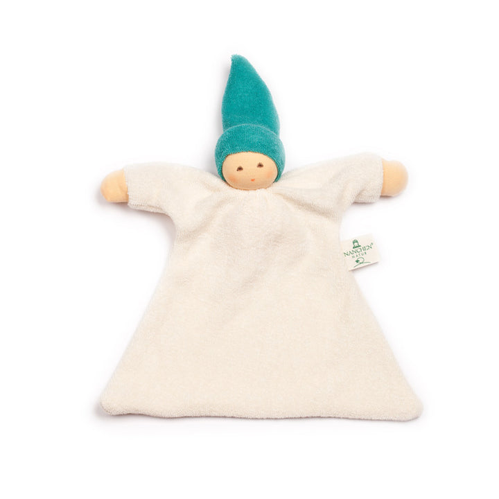 Nanchen organic cotton Nuckel doll, turquoise