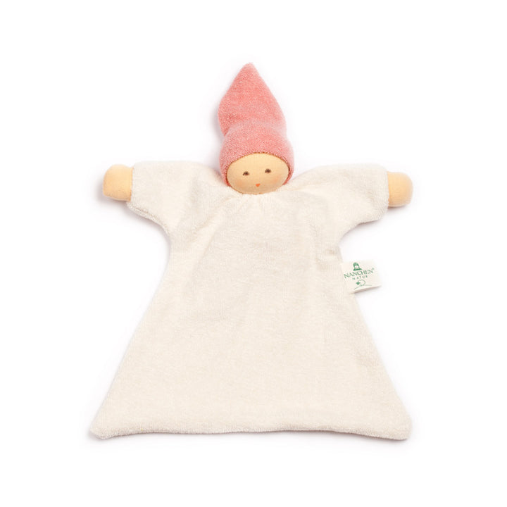 Nanchen organic cotton Nuckel doll, rosa