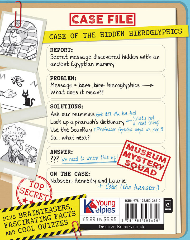 Museum Mystery Squad and the Case of the Hidden Hieroglyphics (Book II in the Series)