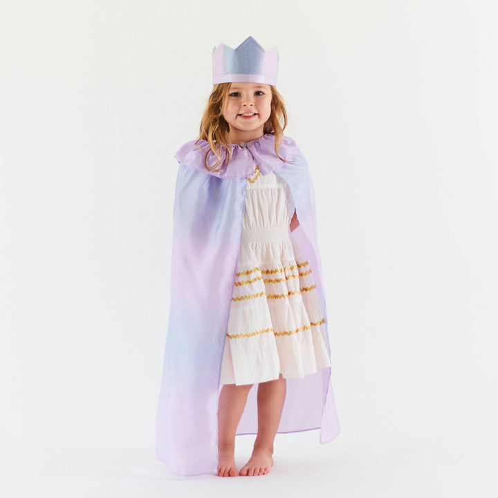 silk flower power cape