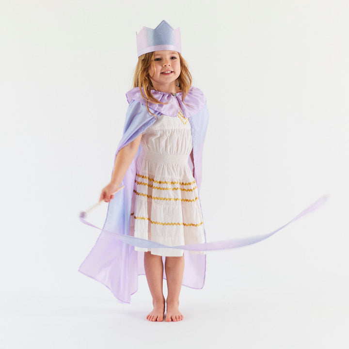 silk flower power cape