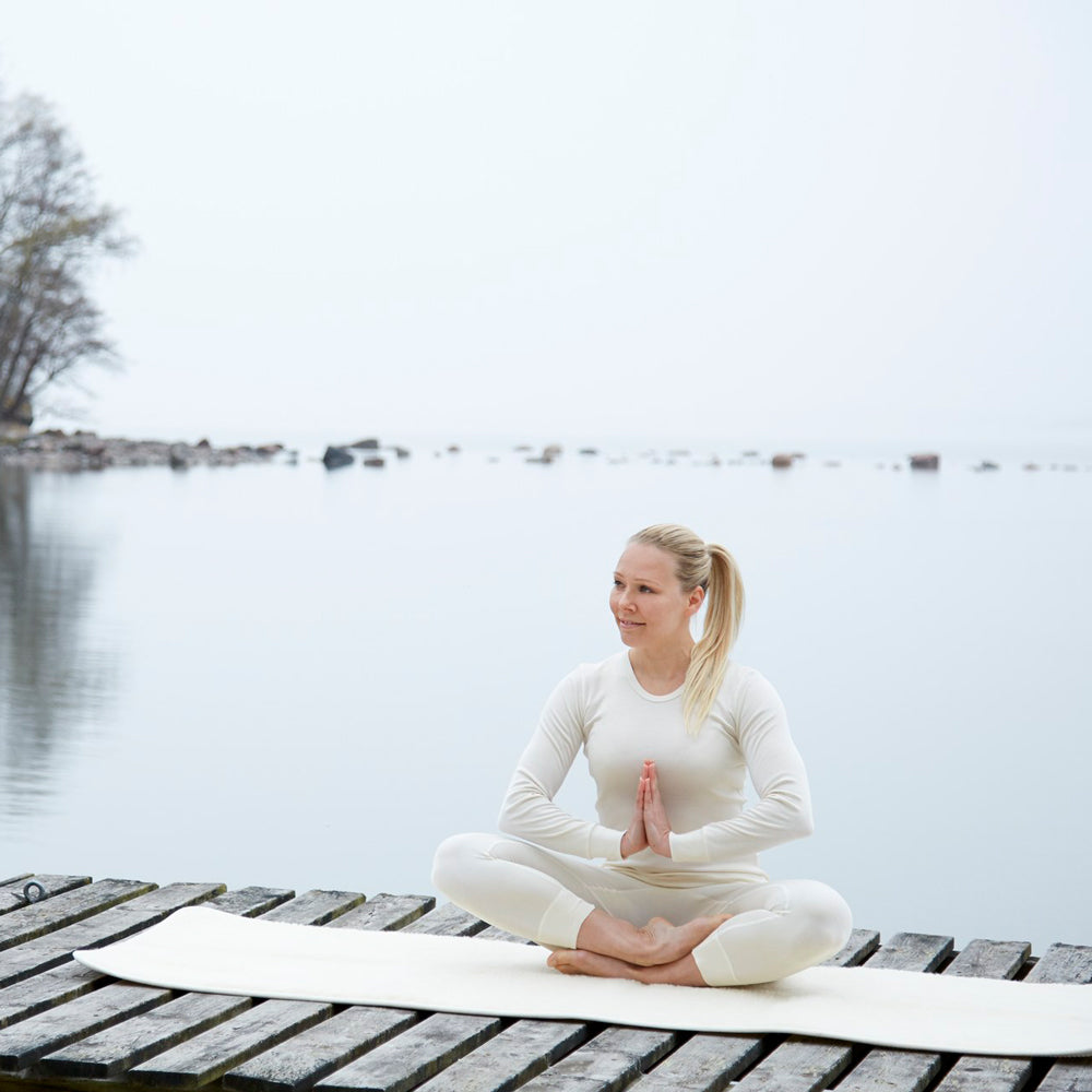 merino wool yoga mat