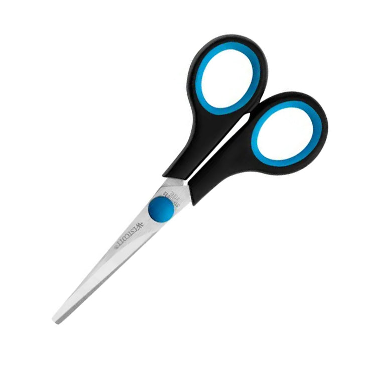 softgrip school scissors, 17.5 cm