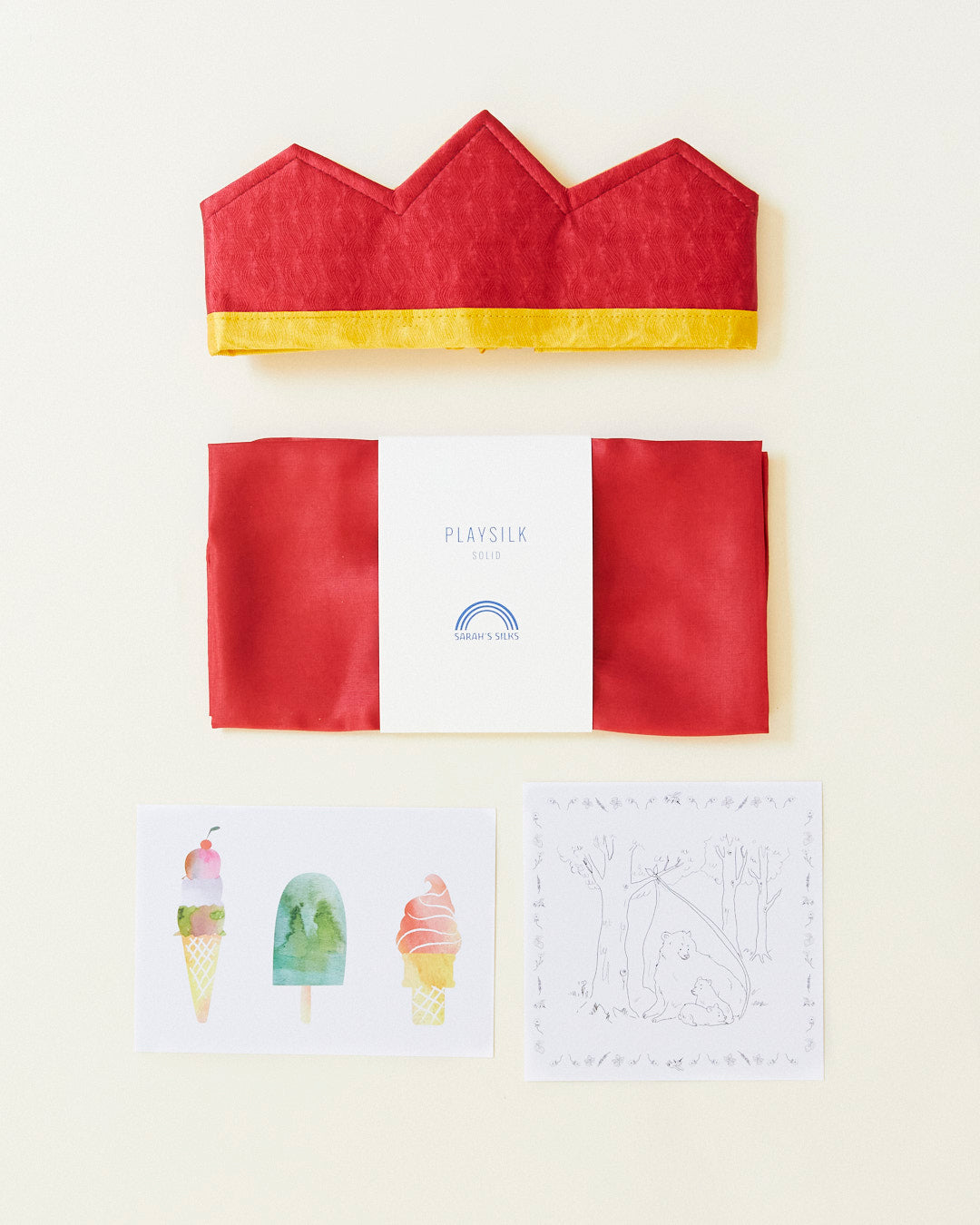 Sarah's Silks 'Playsilks in the Mail' August 2023