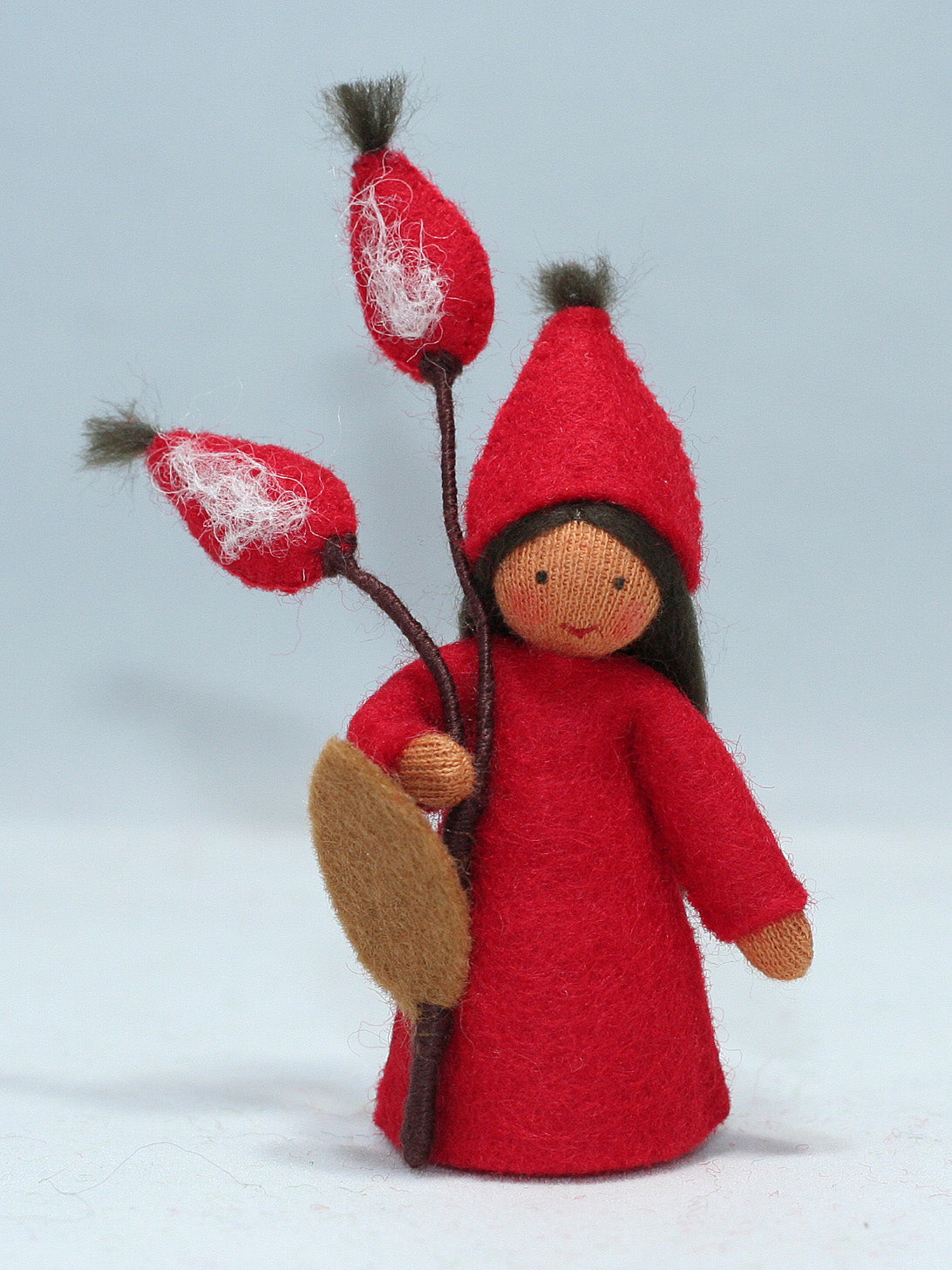Ambrosius rosehip fairy with snow