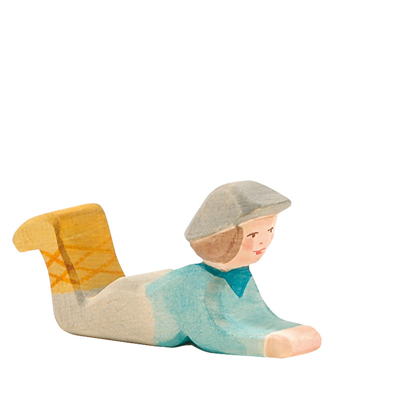 Ostheimer classic nativity shepherd lying