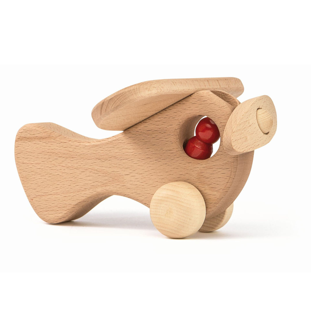Konrad Keller natural airplane with peg person