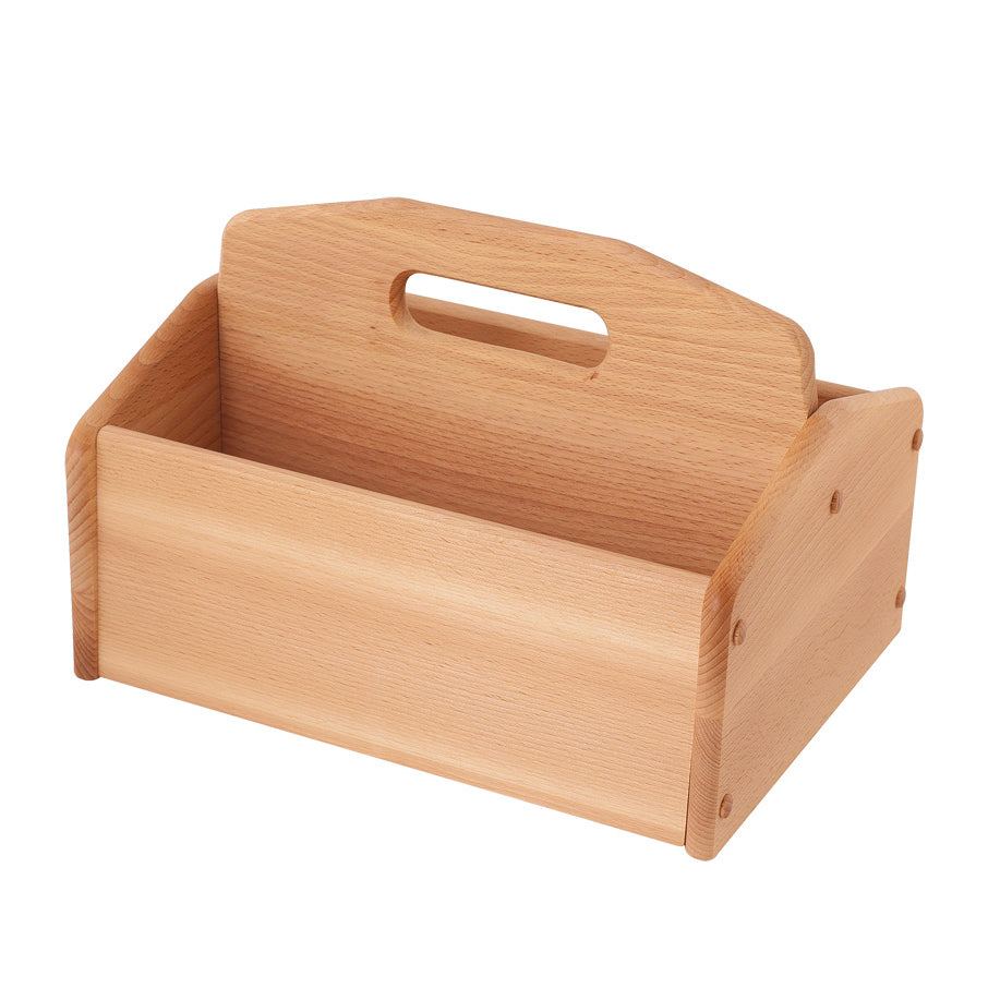 wooden caddy