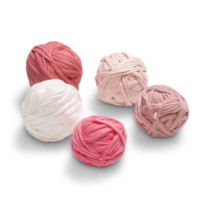 cotton knitting thread - pinks & creams