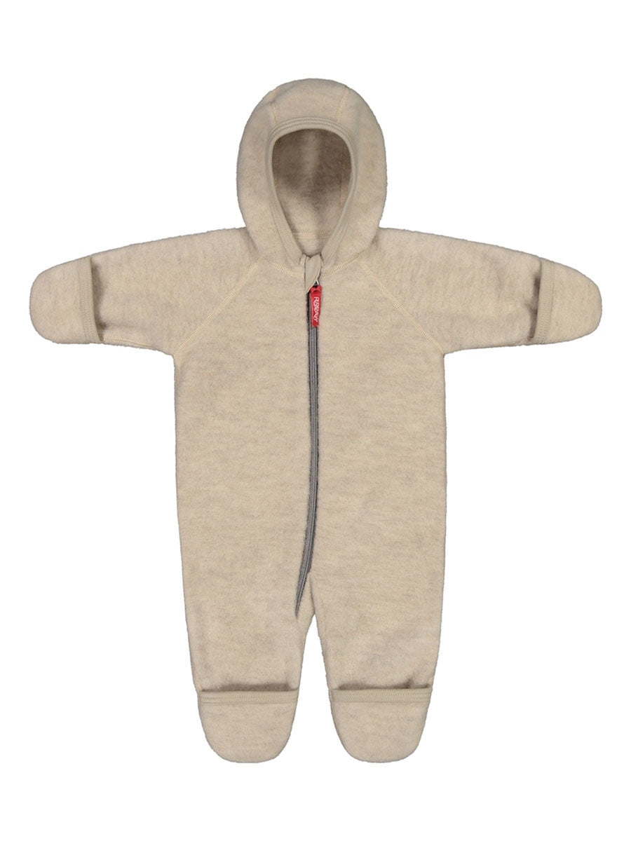Ruskovilla organic wool fleece baby overalls (special order)