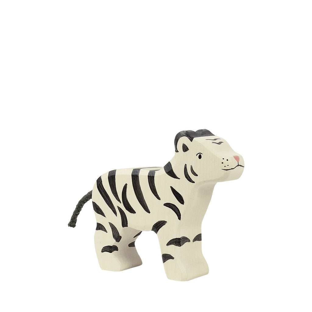 Holztiger white tiger, small