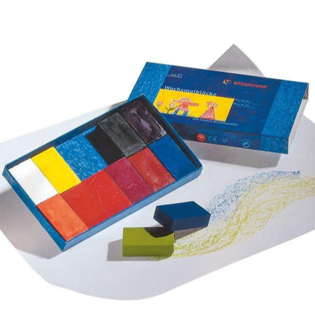 Stockmar block crayons 12 assorted