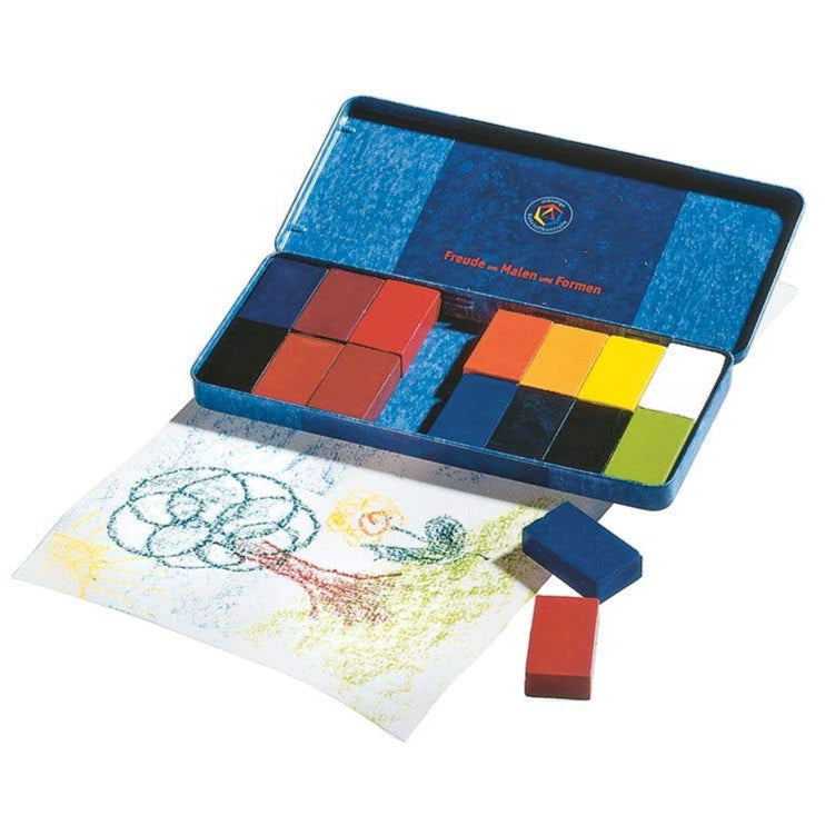 Stockmar block crayons 16 assorted