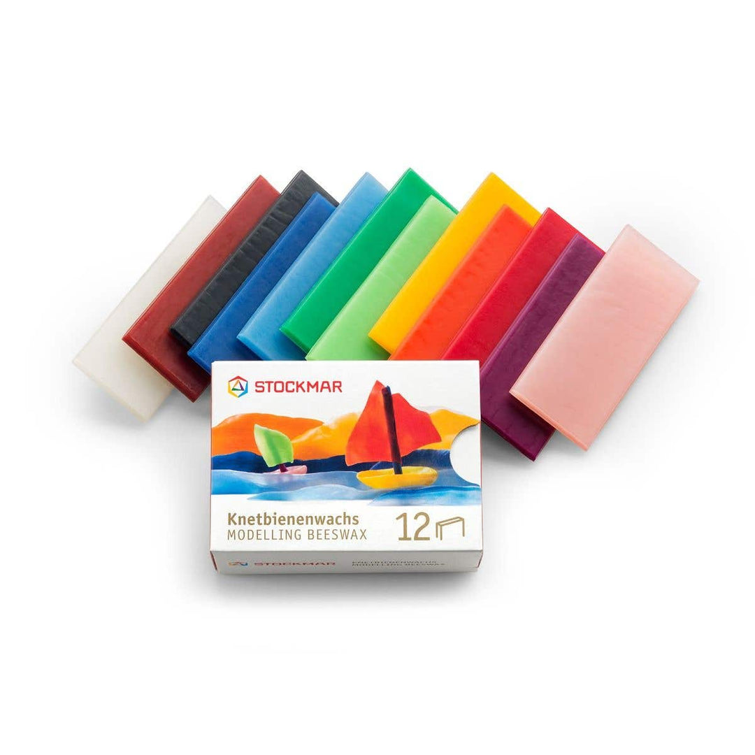 Stockmar modelling wax, 12 sheets