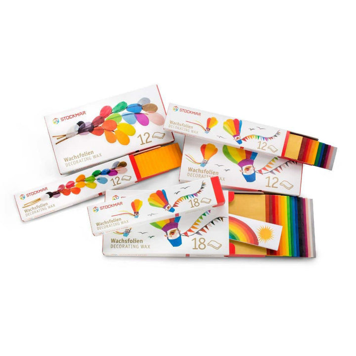 Stockmar thin wax sheets, 18 sheets