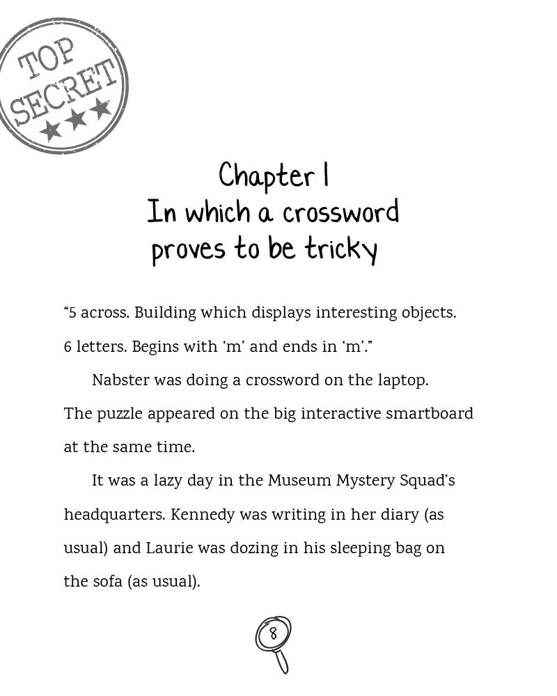 Museum Mystery Squad and the Case of the Hidden Hieroglyphics (Book II in the Series)