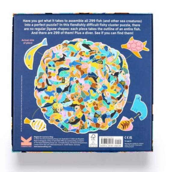 299 Fish (& a diver) jigsaw puzzle