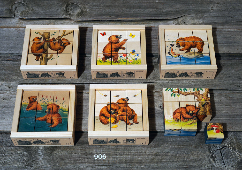 9-block little bear puzzle