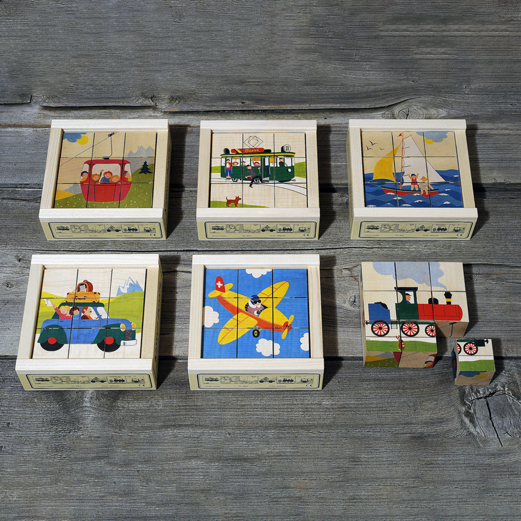 9-block transportation puzzle