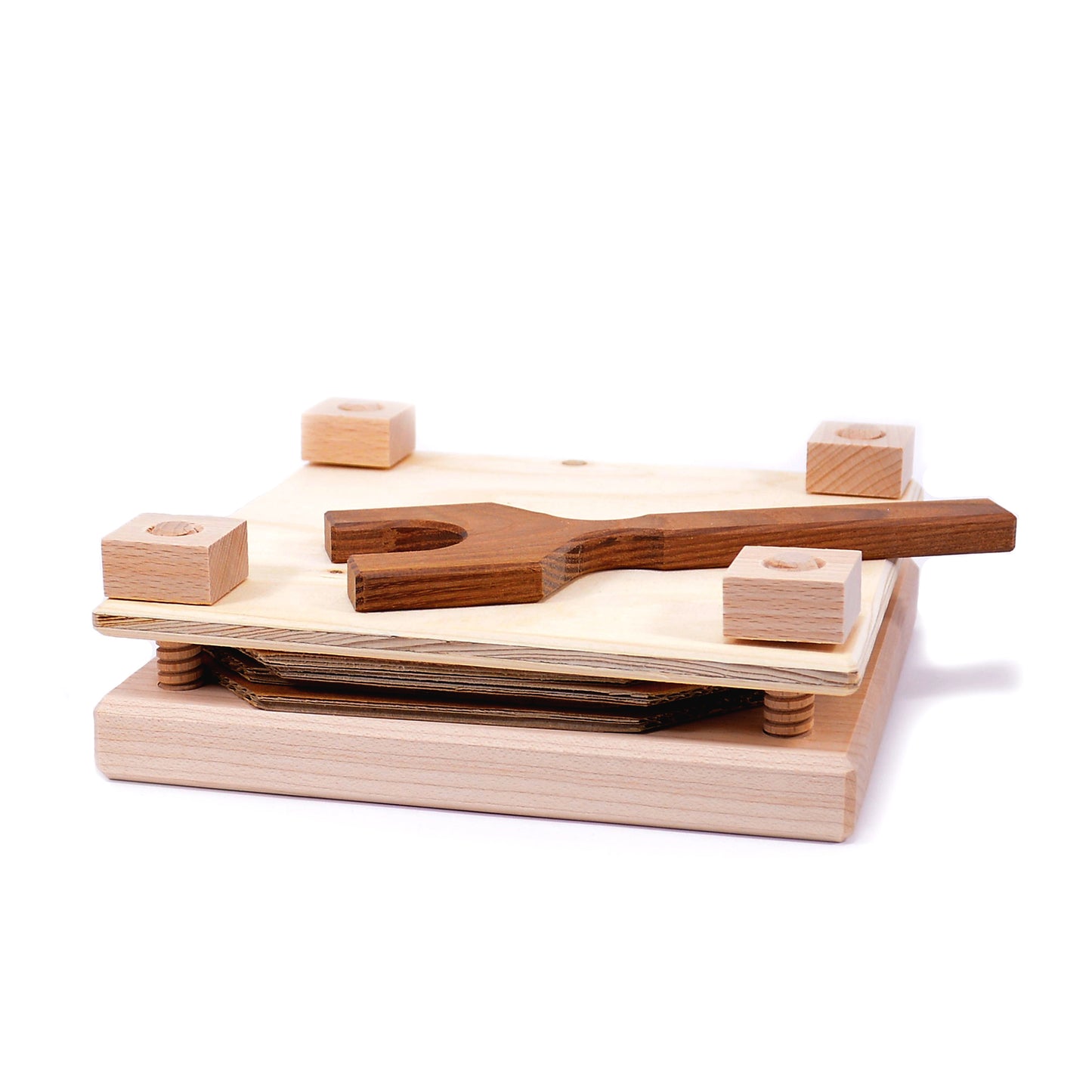 Mader Flower Press with wooden threads