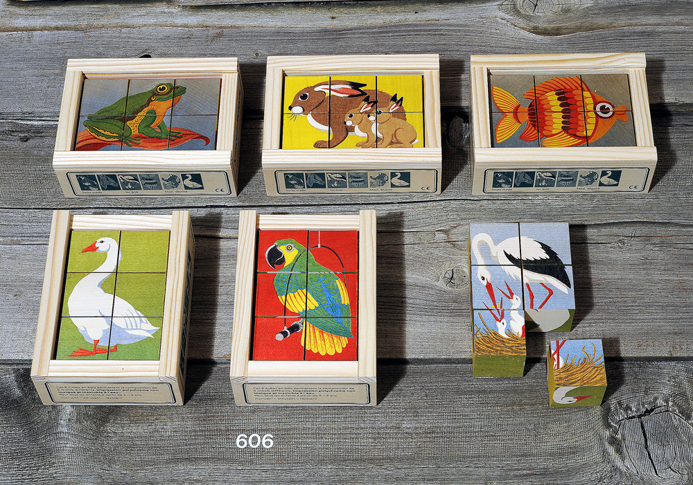 6-block animal puzzle