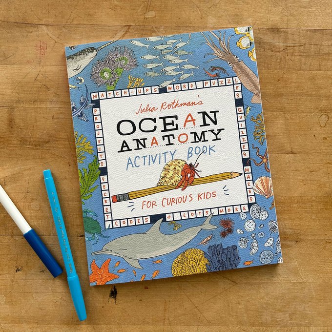 Ocean Anatomy Activity Book