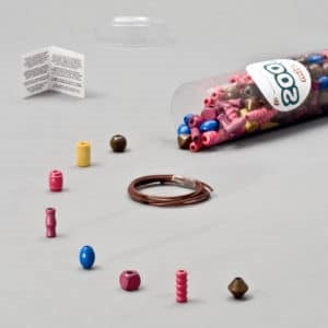 Milaniwood Special Night mixed beads, 200 pcs