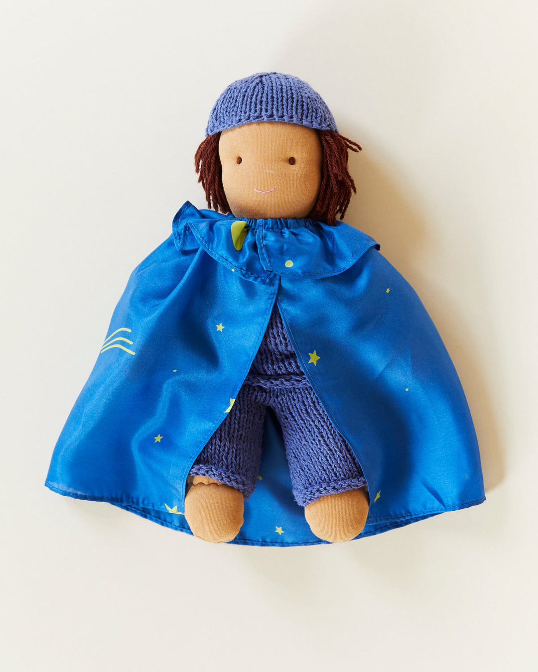 starry night silk doll cape