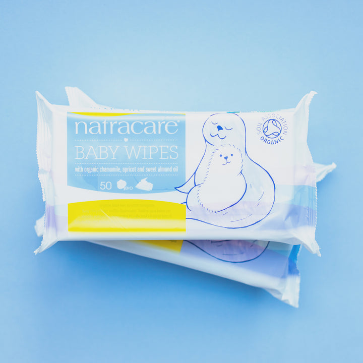 Natracare organic baby wipes