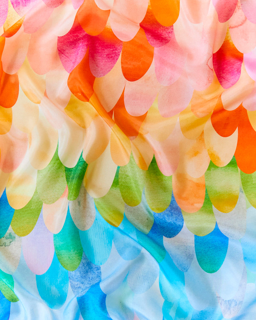 Sarah's Silks rainbow phoenix playsilk