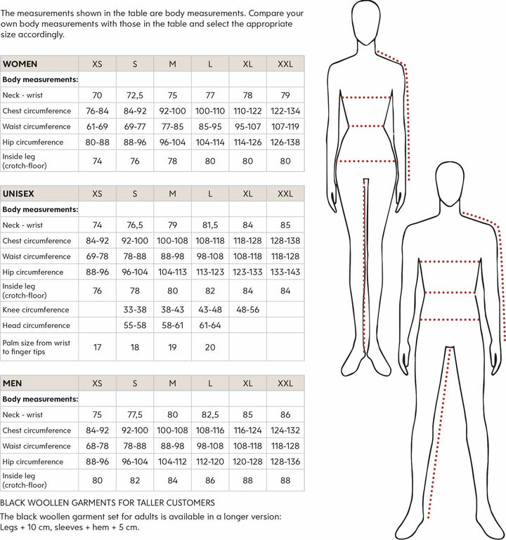 women's silkwool long underpants