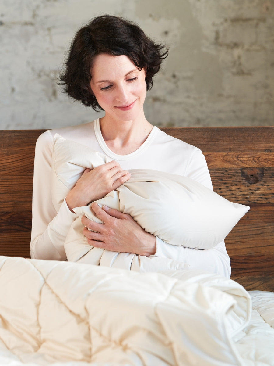 millet husk pillows Nest