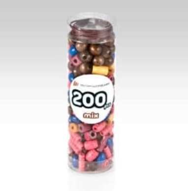 Milaniwood Special Night mixed beads, 200 pcs