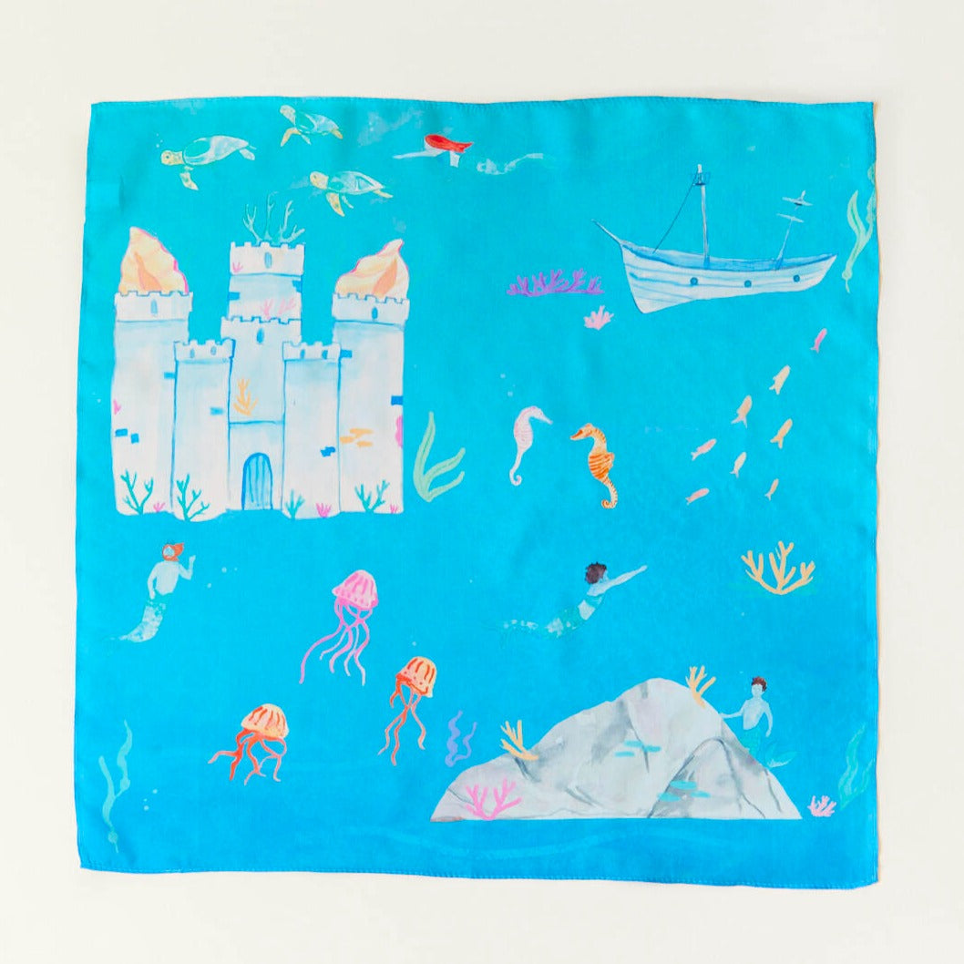 'Under the Sea' seek 'n find playsilk