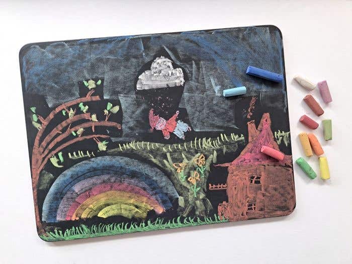 Mercurius blackboard pastel chalk