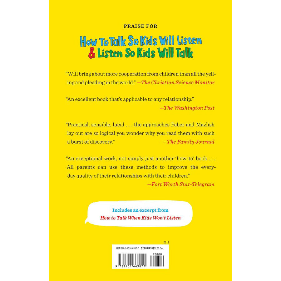 How to Talk So Kids Will Listen and Listen So Kids Will Talk