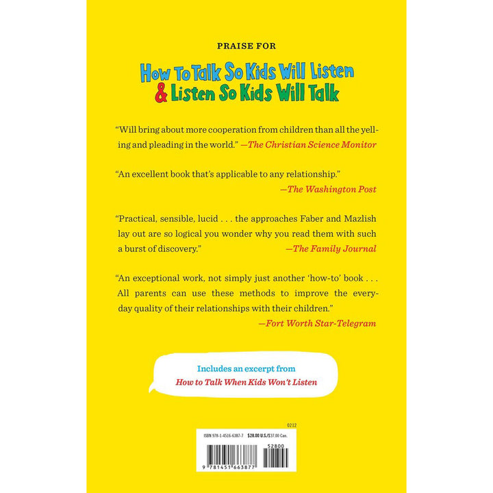 How to Talk So Kids Will Listen and Listen So Kids Will Talk