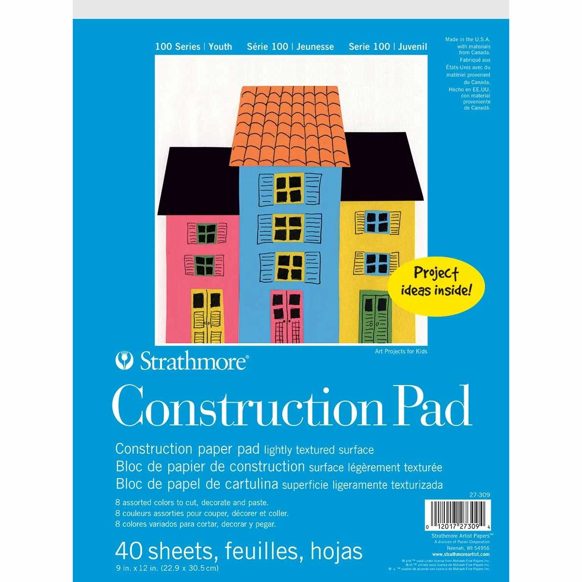 Strathmore pad of Construction Paper