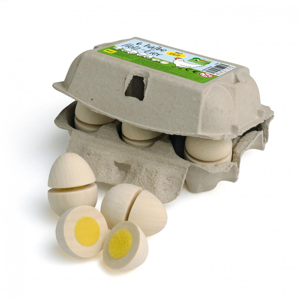get crackin' with half dozen eggs 'to cut'