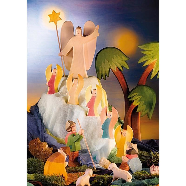 Ostheimer classic nativity shepherd bowing