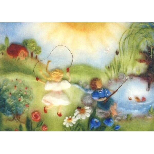 Children at Play postcard