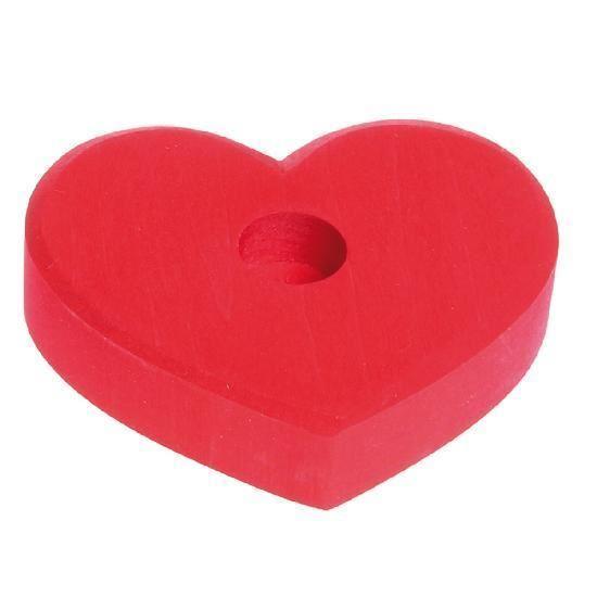 Grimm’s small red heart ornament base