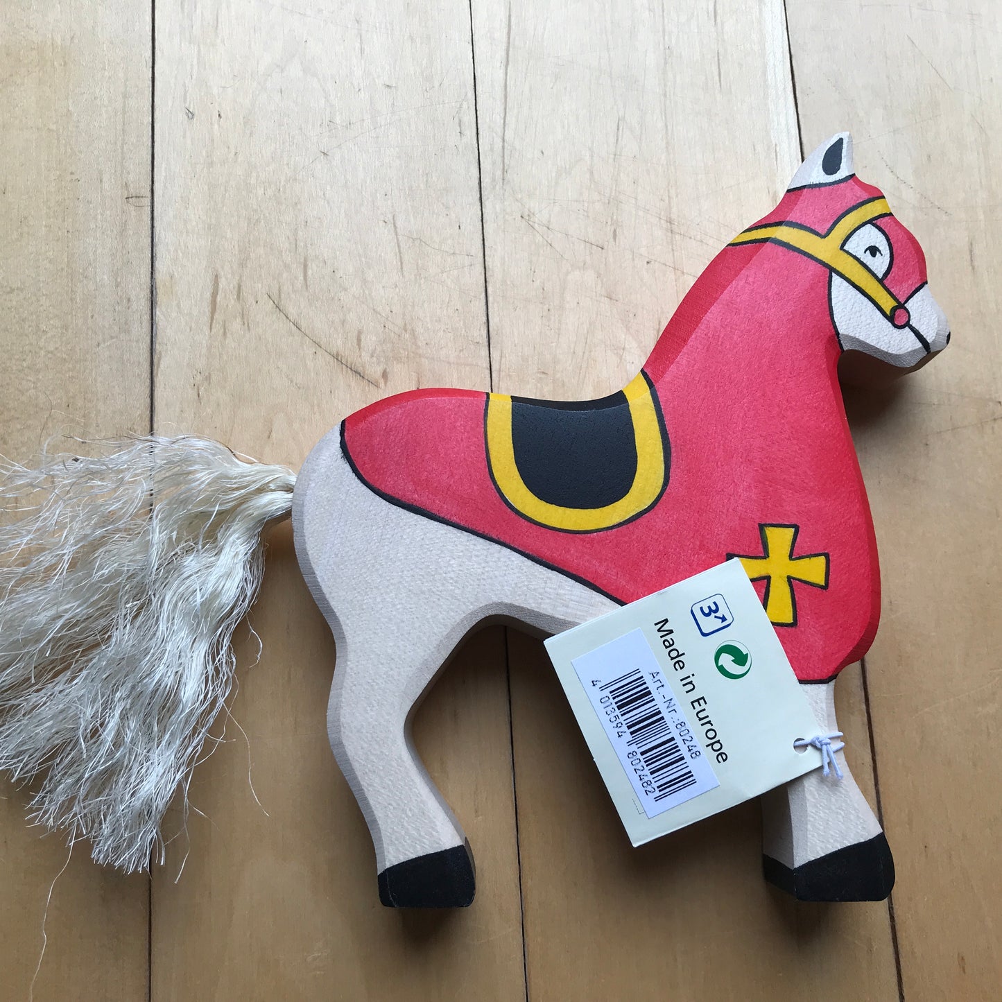 Holztiger tournament horse, red - seconds