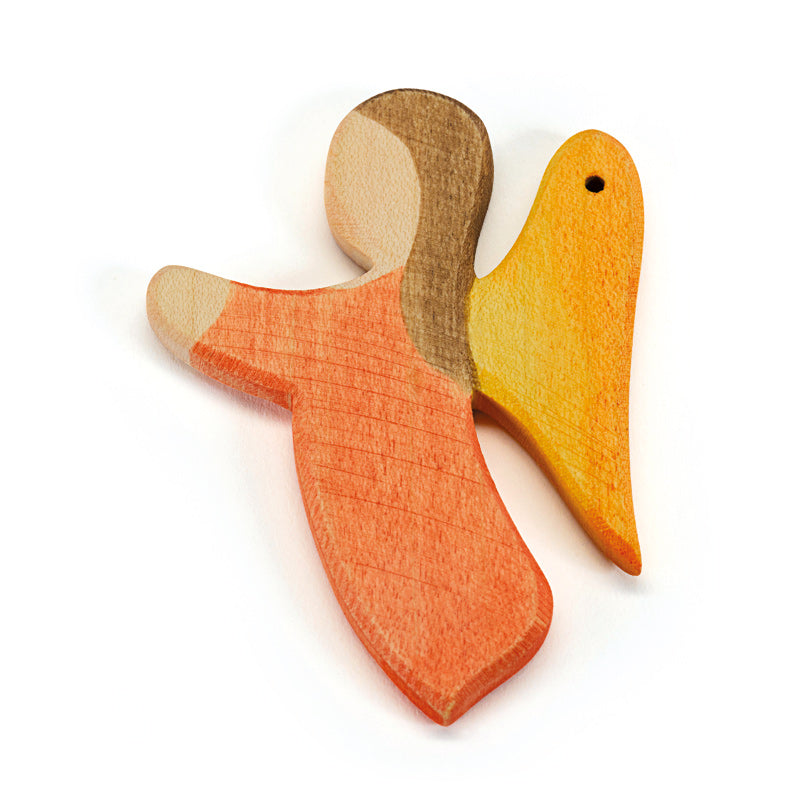 Ostheimer orange angel ornament