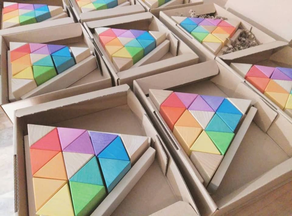 Ocamora Triangular Prisms