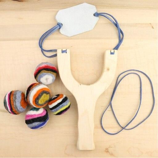 classic wood slingshot