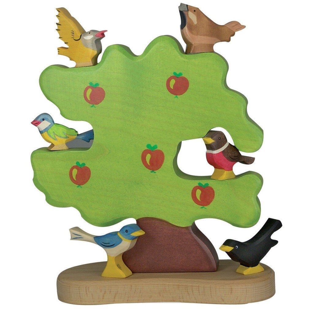 Holztiger apple tree for birds