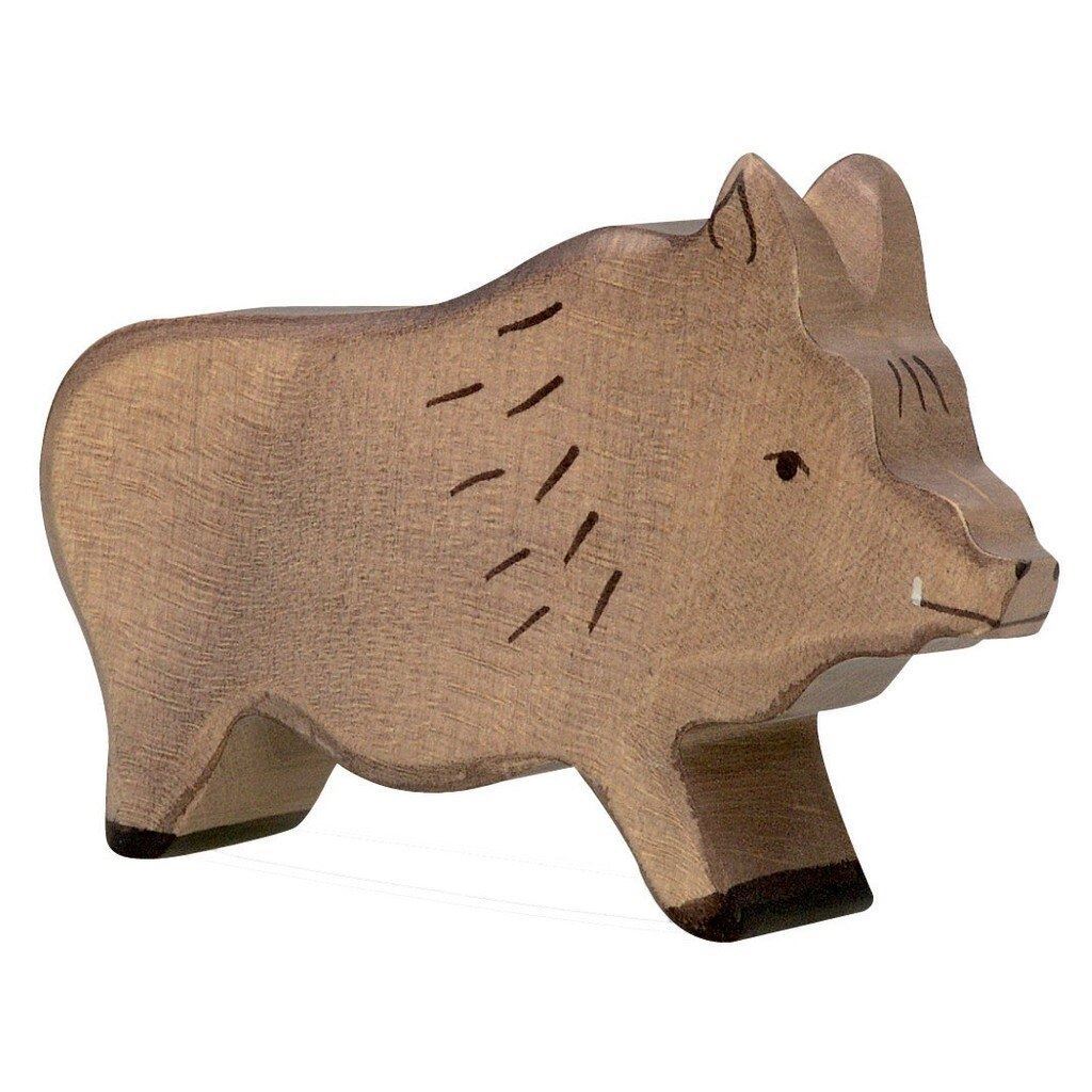Holztiger wild boar